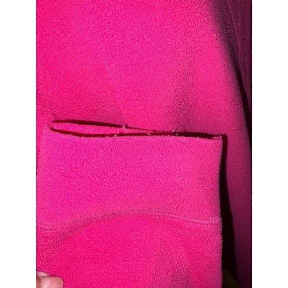 Danskin Now Pink Fleece Pullover Blouse 3X 22W/24W Top - Picture 4 of 9
